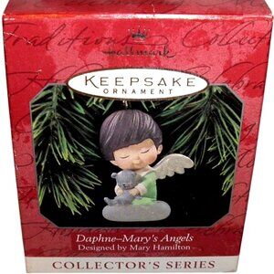 DAPHNE-1998..11TH IN THE MARY'S ANGELS SERIES-BY MARY HAMILTON-HALLMARK ORNAMENT